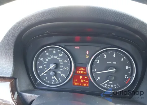 2009 BMW 328I z USA, uszkodzony, nr VIN WBAPH57539NM33640